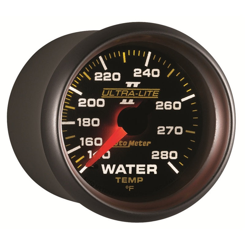 Autometer Ultra-Lite II 52mm 140-280 Deg F Mechanical Water Temp Gauge-thumbmail-2