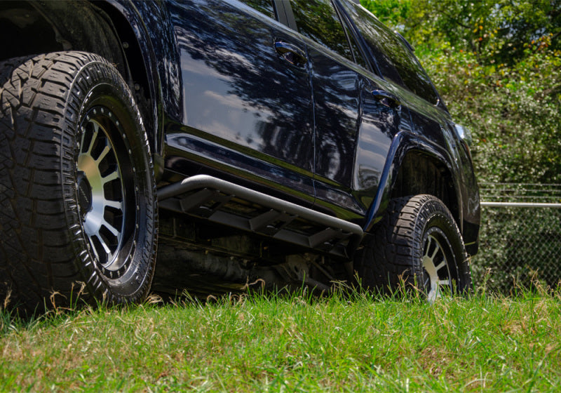 N-Fab Trail Slider Steps 15-20 Chevy/GMC Colorado/Canyon Crew Cab All Beds - SRW - Textured Black-thumbmail-2