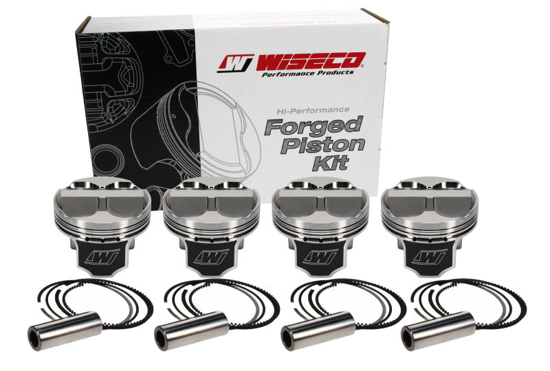 Wiseco Acura 4v Domed +8cc STRUTTED 88.0MM Piston Kit-thumbmail-7