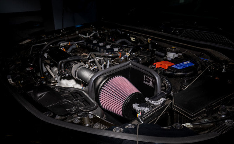 K&N 2022 Honda Civic 1.5L Turbo L4 Silver Typhoon Intake-thumbmail-3