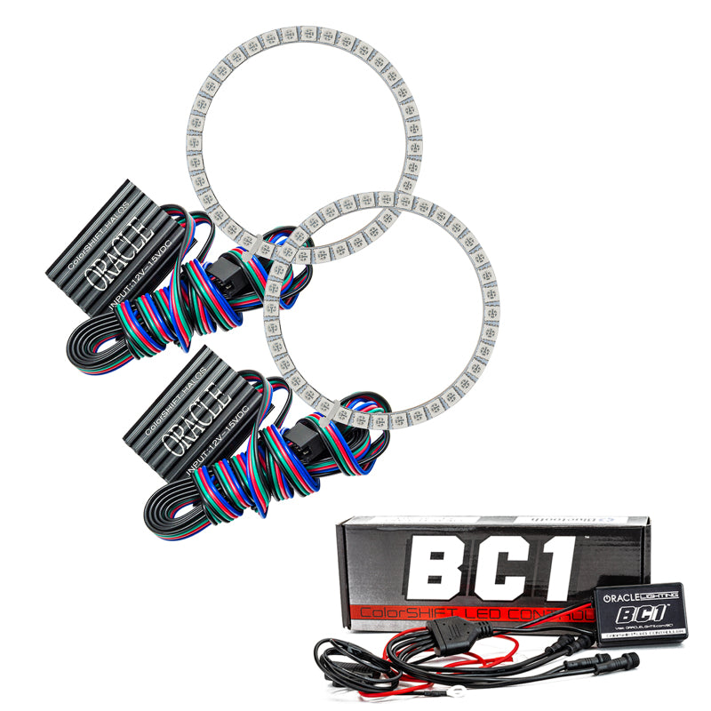 Oracle Chevy Camaro 10-13 Projector Halo Kit - ColorSHIFT w/ BC1 Controller-thumbmail-1