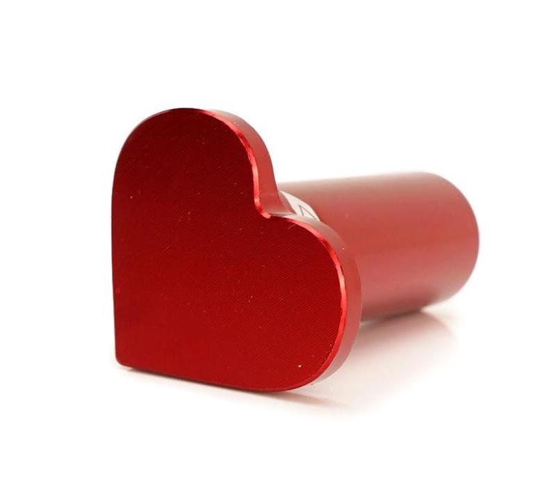 NRG Heart Shape Drift Button Toyota 86/Subaru WRX/STI/Mazda - Red-thumbmail-1