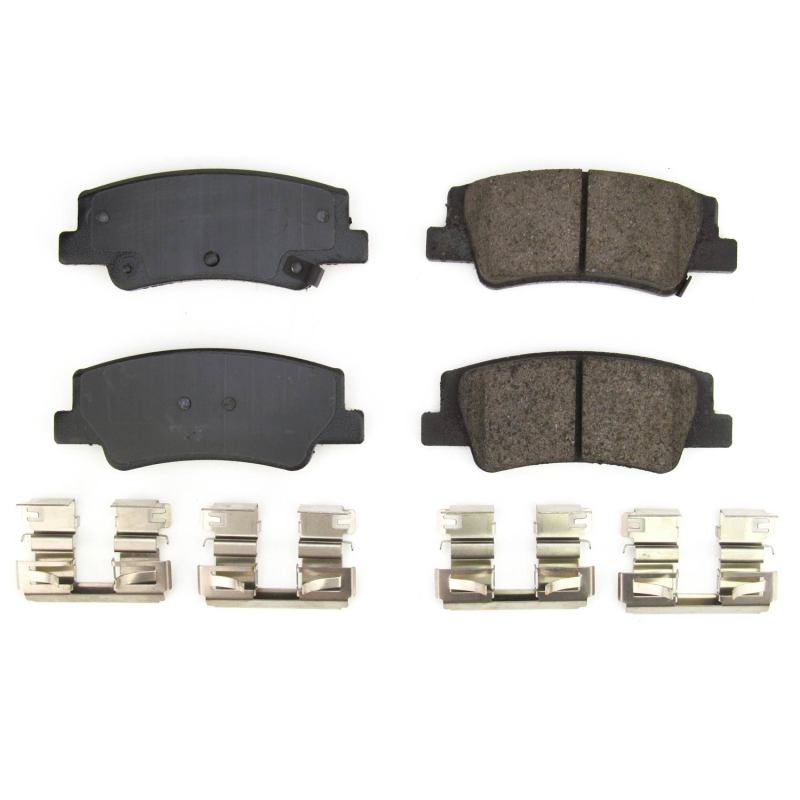 Power Stop 2021 Kia K5 Rear Z17 Evo Ceramic Pad w/Hardware-thumbmail-2