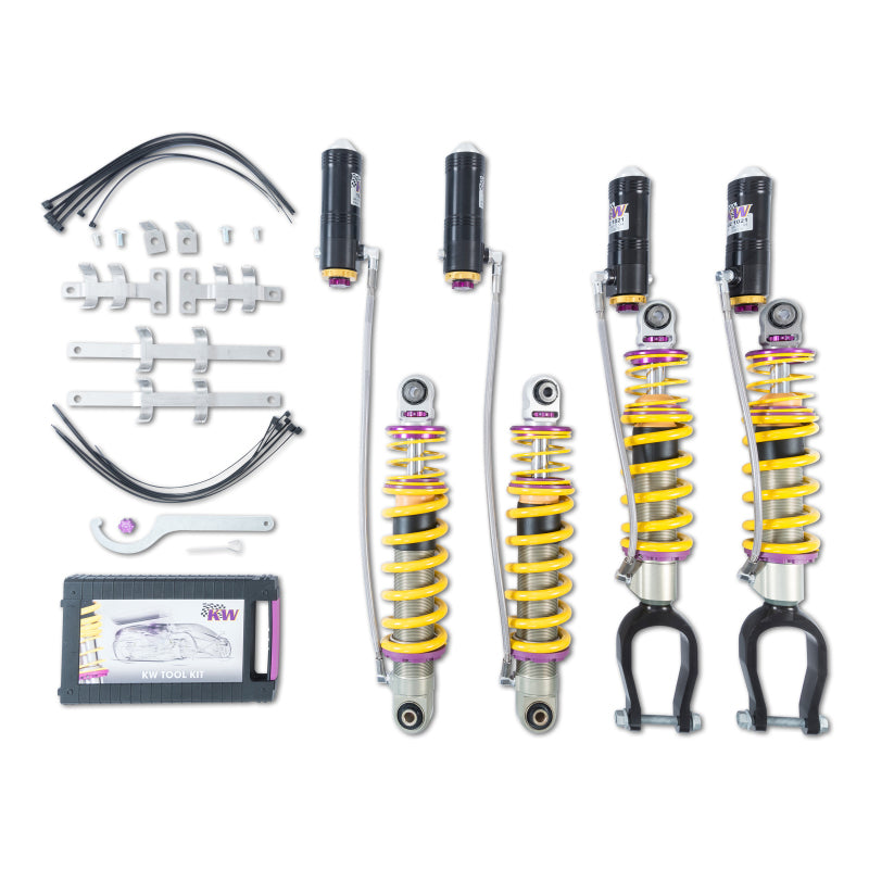 KW Coilover Kit V4 Bundle Audi R8 (4S) Coupe/Spyder w/o Magnetic Ride-thumbmail-2
