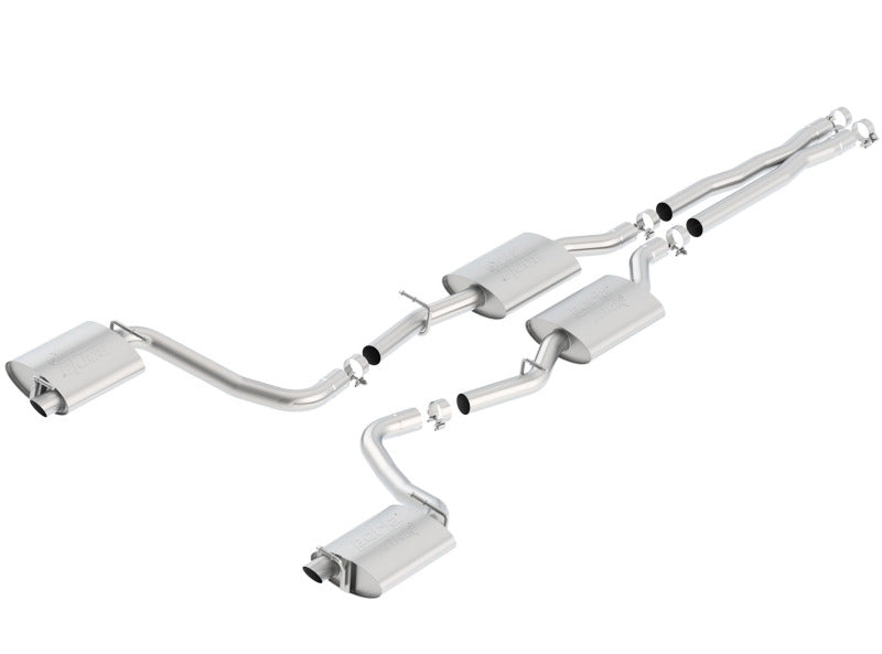 Borla 15-16 Dodge Charger R/T 5.7L No Tip Use Factory Valence Single Split Rear Exit ATAK Exhaust-thumbmail-2