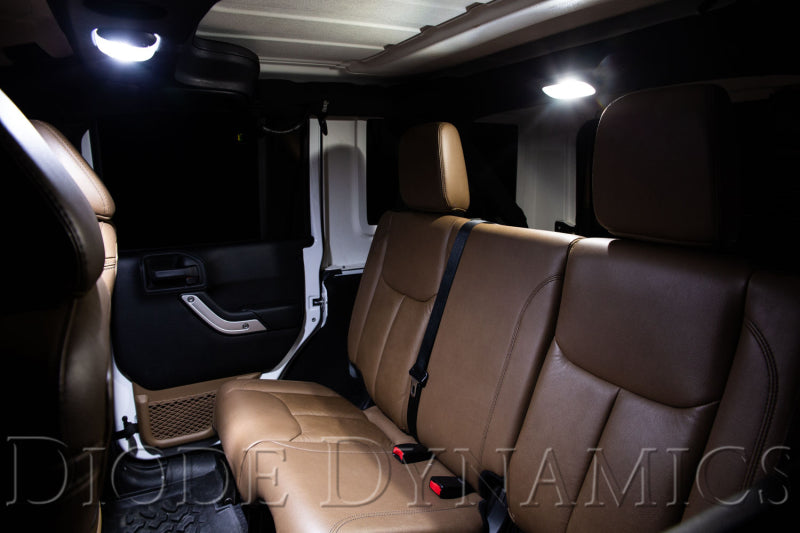 Diode Dynamics Wrangler JK 4dr Interior Kit Stage 2 - Blue-thumbmail-3
