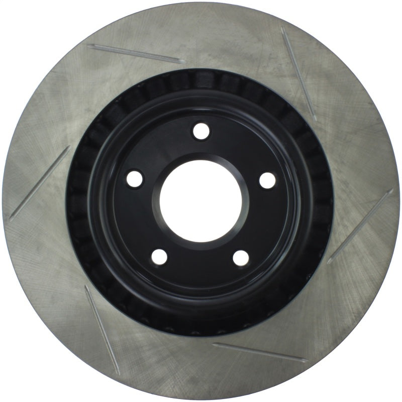 StopTech Power Slot 05-07 Cadillac XLR / 06-09 Chevy Corvette Front Right Slotted Rotors-thumbmail-4