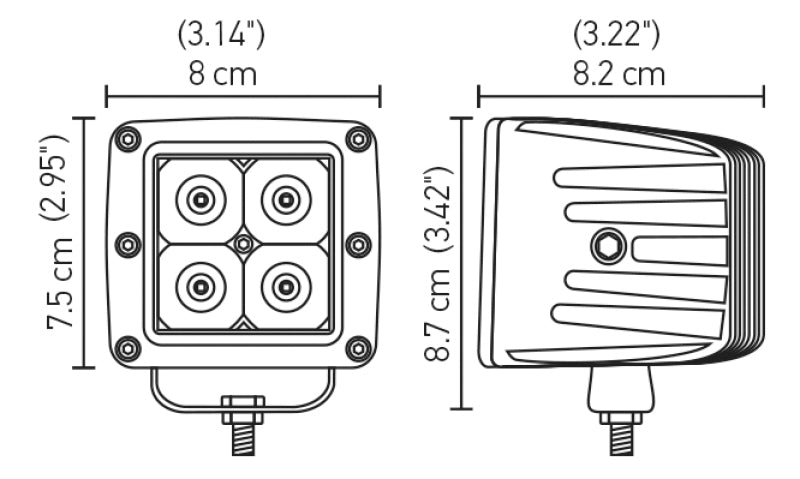 Hella HVF Cube 4 LED Off Road Kit-thumbmail-2