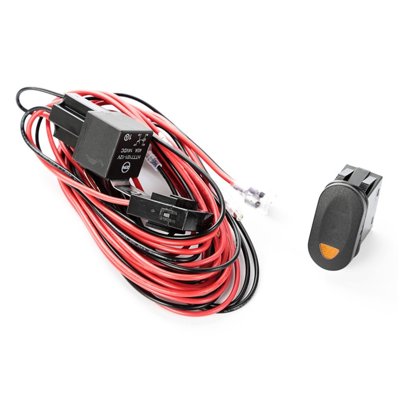 Rugged Ridge Light Wiring Harness Kit 1 Light Amber Switch-thumbmail-2
