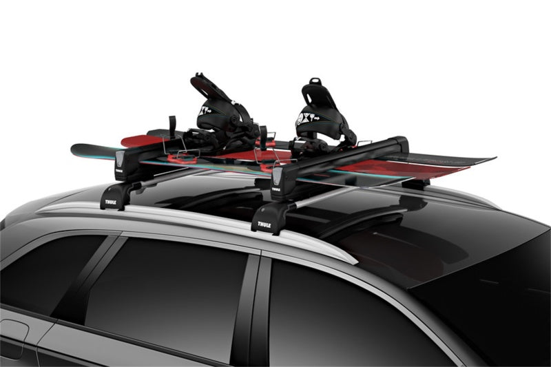 Thule SnowPack Extender Slide-out Ski/Snowboard Rack (Up to 6 Pair Skis/4 Snowboards) - Black-thumbmail-4