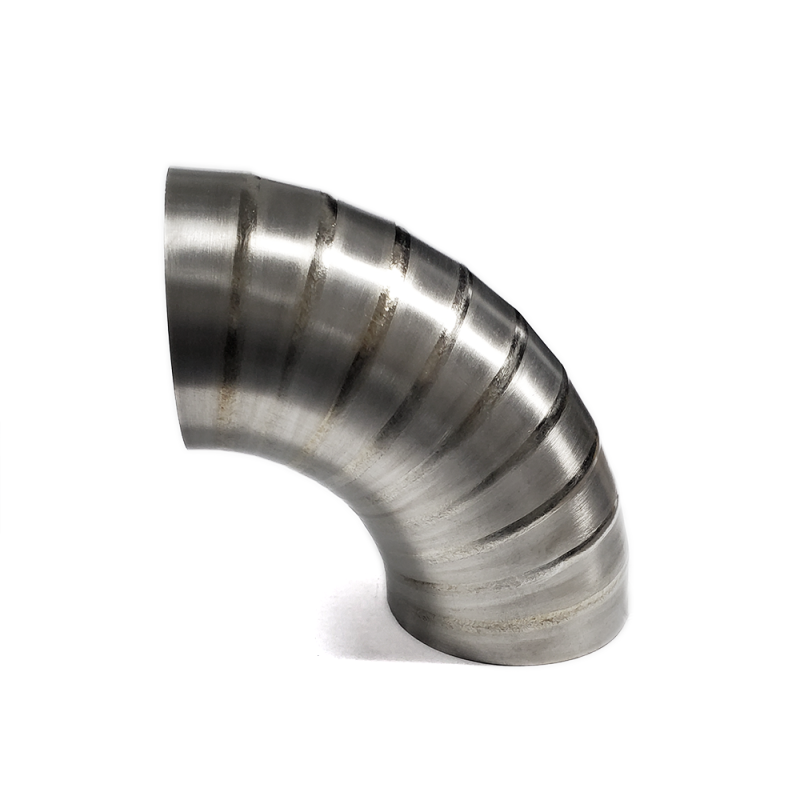 Ticon Industries 2.5in 90 Degree 1.26D Tight Radius 1.2mm/.047in Wall Titanium Pie Cuts - 10pk-thumbmail-1