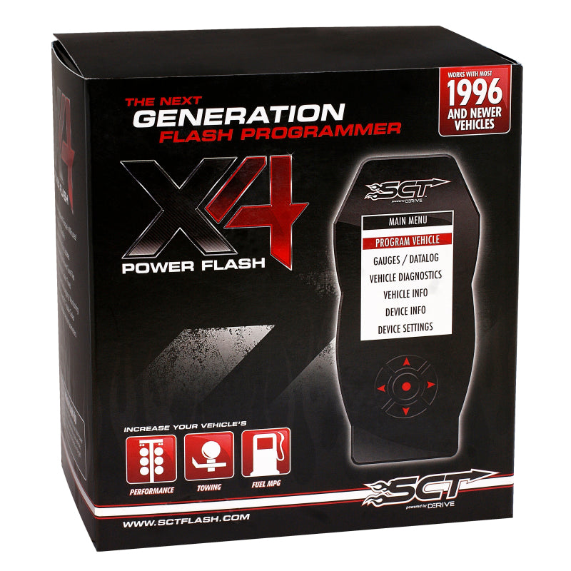 SCT Ford Cars & Trucks (Gas & Diesel) X4 Power Flash Programmer EO Certified-thumbmail-8