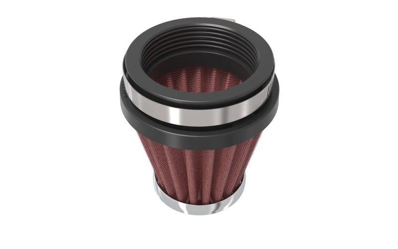 K&N Universal Chrome Filter 2.125 in Flange ID / 3in Base OD / 2in Top OD / 2.75in Height-thumbmail-5