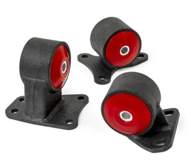 Innovative 88-91 Prelude B-Series Black Steel Mounts 95A Bushings-thumbmail-1