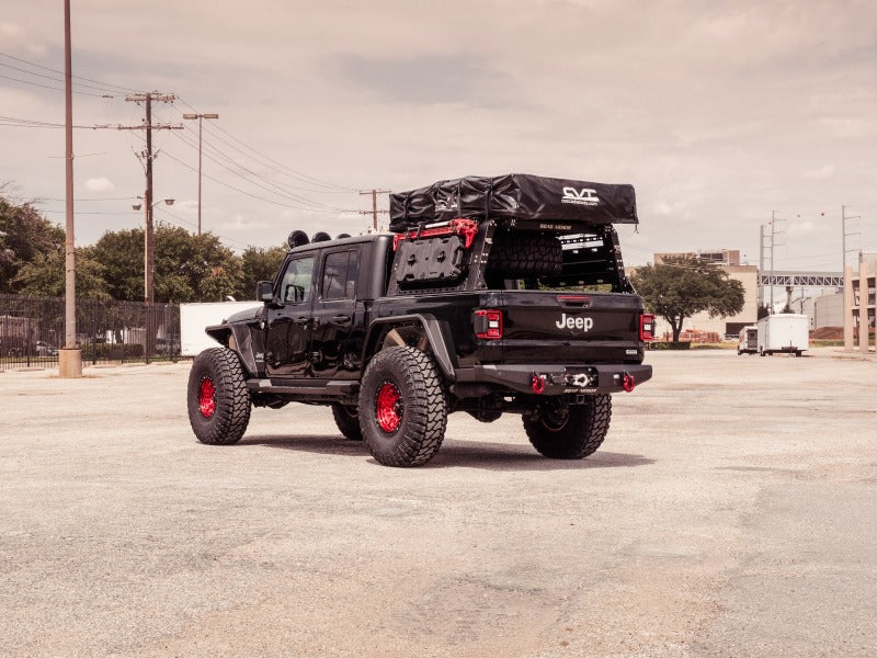 Road Armor Universal 5ft Bed TRECK Adj Bed Rack - Tex Blk (w/o Brackets)-thumbmail-9