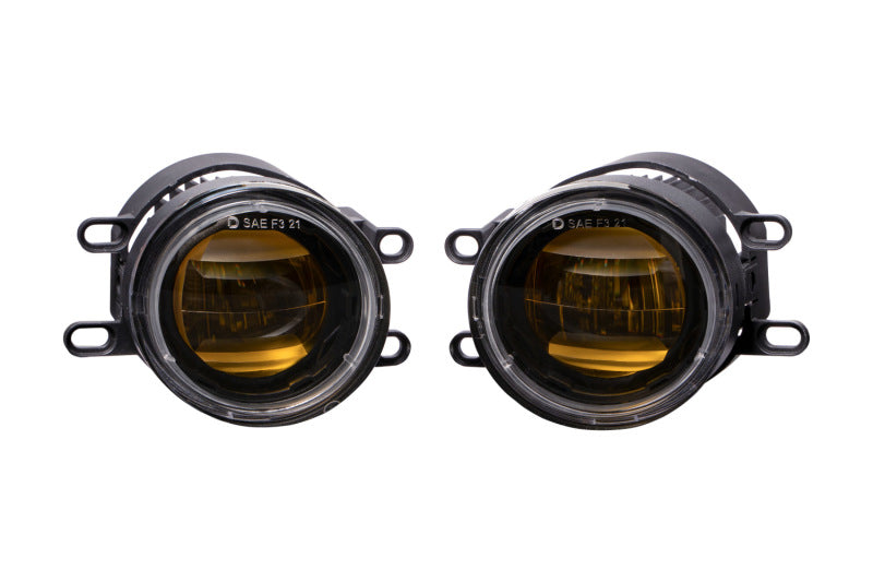 Diode Dynamics Elite Series Type B Fog Lamps - Yellow (Pair)-thumbmail-1