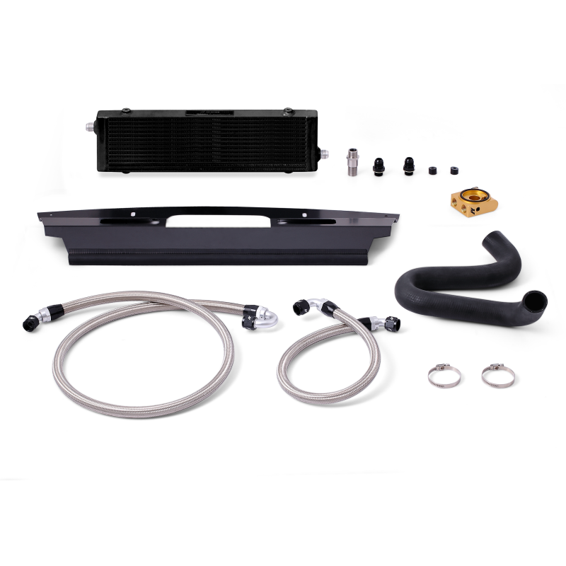 Mishimoto 2015+ Ford Mustang GT Thermostatic Oil Cooler Kit - Black-thumbmail-11
