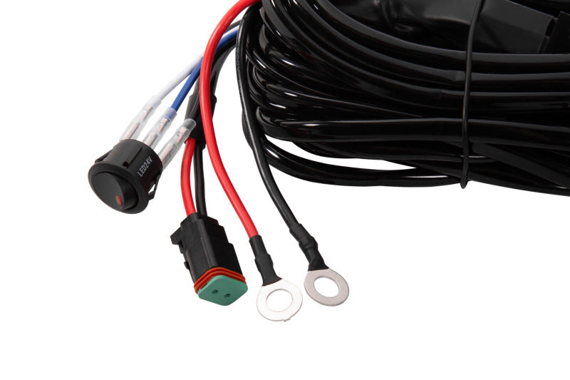 Diode Dynamics Heavy Duty (Single) Output Light Bar Wiring Harness-thumbmail-2