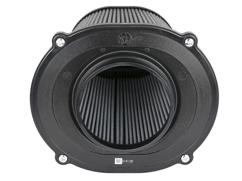 aFe Quantum Pro DRY S Air Filter Inverted Top - 5in Flange x 9in Height - Dry PDS-thumbmail-3