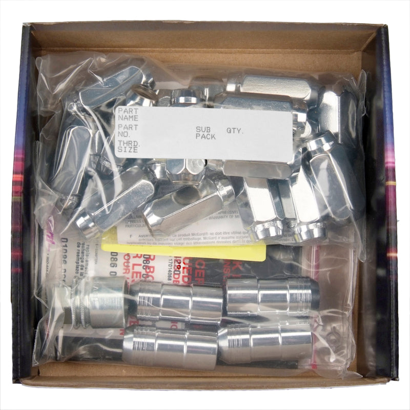 McGard 5 Lug Hex Install Kit w/Locks (Cone Seat Nut) M14X1.5 / 13/16 Hex / 1.945in. Length - Chrome-thumbmail-6