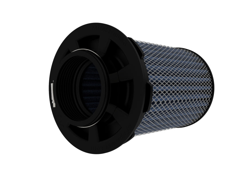 aFe MagnumFLOW Air Filter - Pro 5R 2.5 Inlet x 4.5in B x 4.5in T x 7in H (Inv)-thumbmail-4