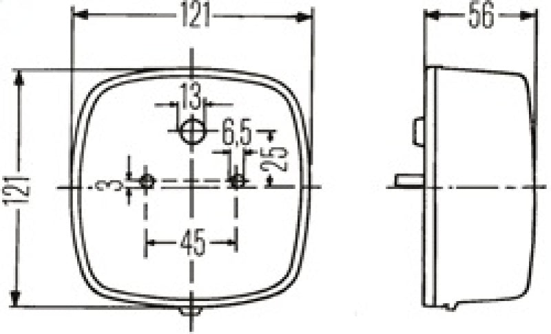 Hella 2578 Stop / Turn / Tail / License Plate Lamp-thumbmail-3