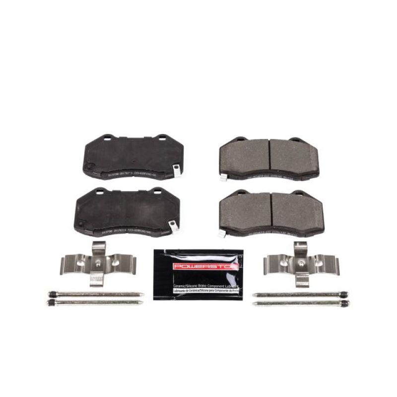 Power Stop 17-18 Fiat 124 Spider Front Z23 Evolution Sport Brake Pads w/Hardware-thumbmail-1