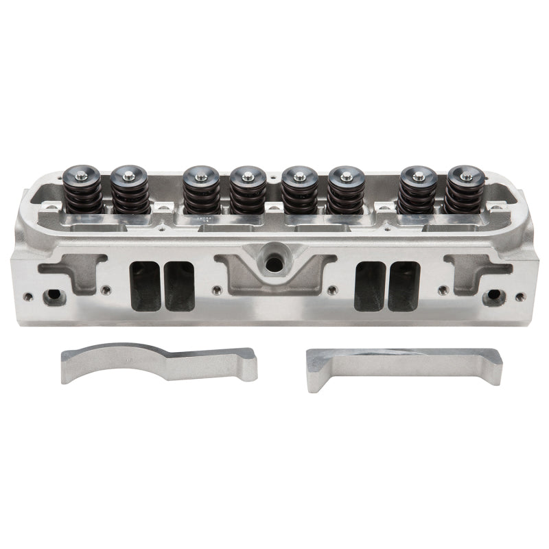 Edelbrock Cylinder Head SB Chrysler Victor In-Line 16 Complete w/ Solid Roller Springs-thumbmail-1