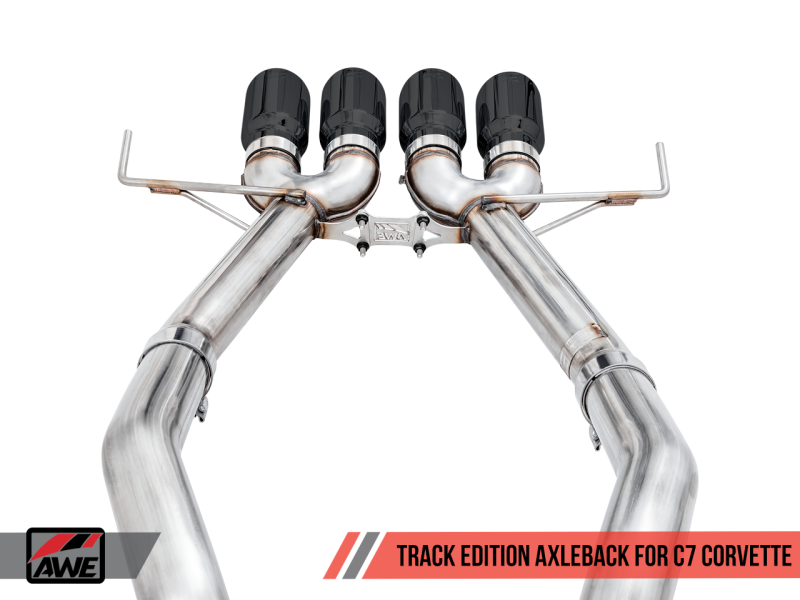 AWE Tuning 14-19 Chevy Corvette C7 Z06/ZR1 (w/o AFM) Track Edition Axle-Back Exhaust w/Black Tips-thumbmail-5