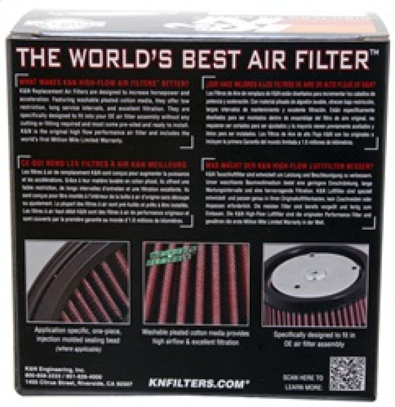 K&N Custom Air Filter Round 4.625in ID / 6in OD / 2.5in Height-thumbmail-7