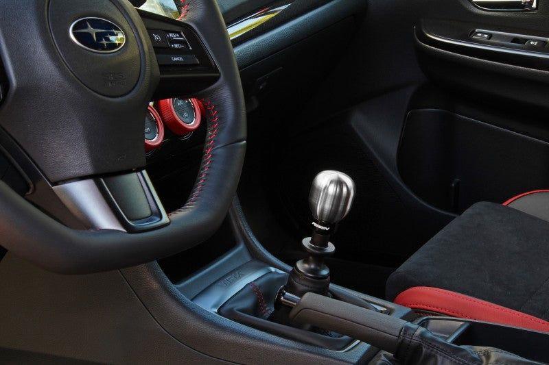 Perrin 15-22 Subaru WRX 1.85in. SS Barrel Shift Knob (w/Rattle Fix) - Brushed-thumbmail-3