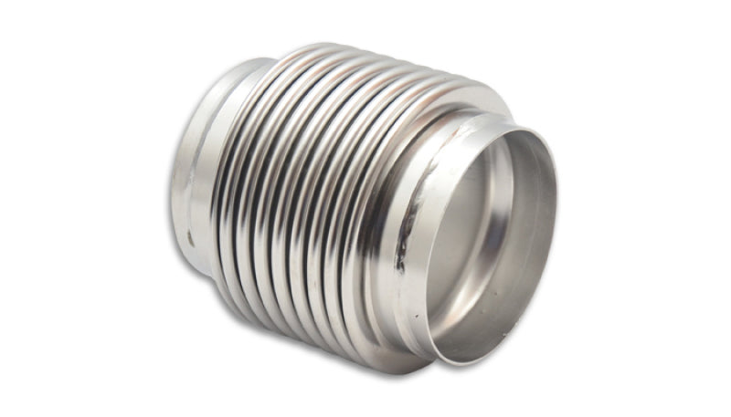 Vibrant SS Bellow Assembly w/ Solid Liner 3.5in ID x 4in overall L Electro Polished-thumbmail-2