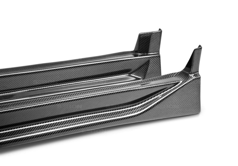 Seibon 04-05 Subaru WRX CW Carbon Fiber Side Skirts-thumbmail-3