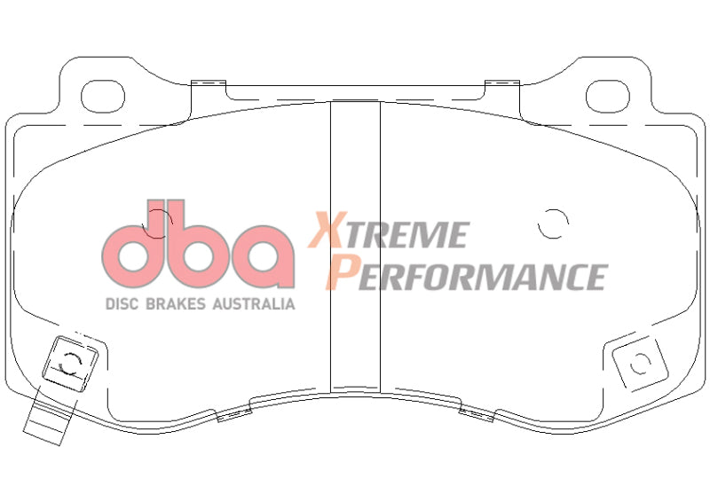 DBA 06-07 Dodge Magnum SRT8 / 06-09 Challenger SRT8 XP650 Front Brake Pads-thumbmail-4