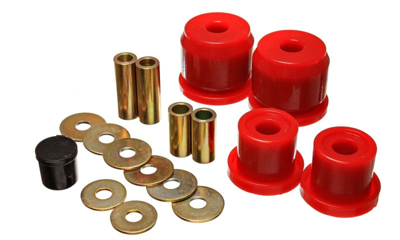 Energy Suspension 00-09 Honda S2000 Red Rear Differential Carrier Bushing Set-thumbmail-1