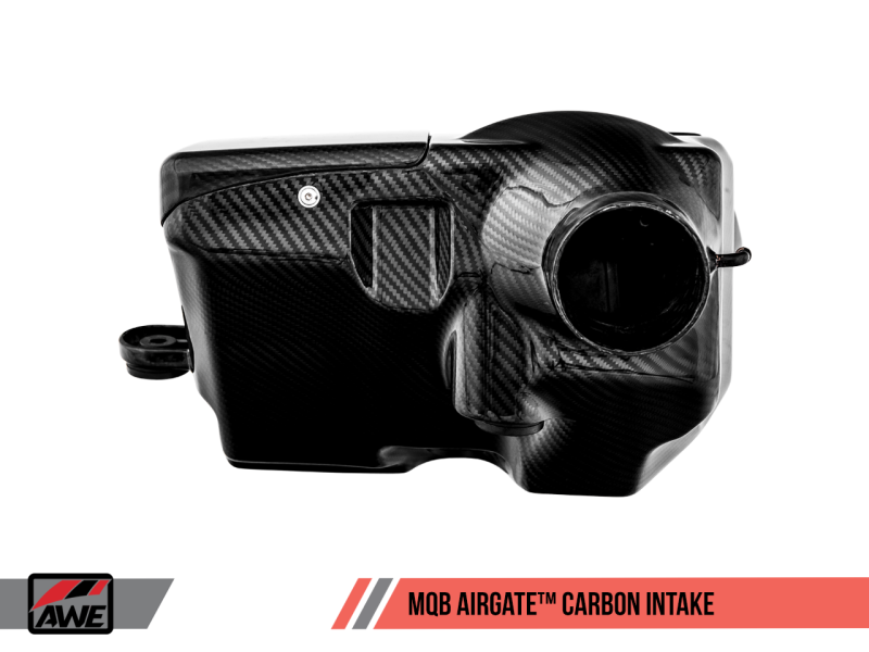 AWE Tuning Audi / Volkswagen MQB 1.8T/2.0T/Golf R Carbon Fiber AirGate Intake w/ Lid-thumbmail-2
