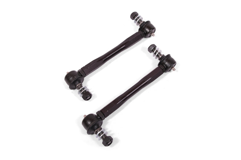 BMR 15-17 S550 Mustang Front Sway Bar End Link Kit - Black-thumbmail-1