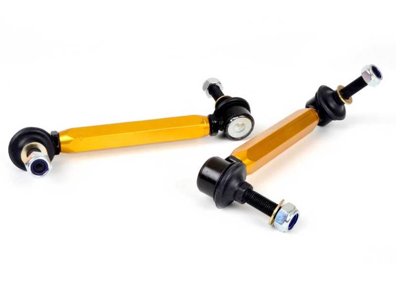 Whiteline 07+ Nissan Skyline R35 GT-R Rear Swaybar link kit h/duty-adjustable steel ball-thumbmail-5