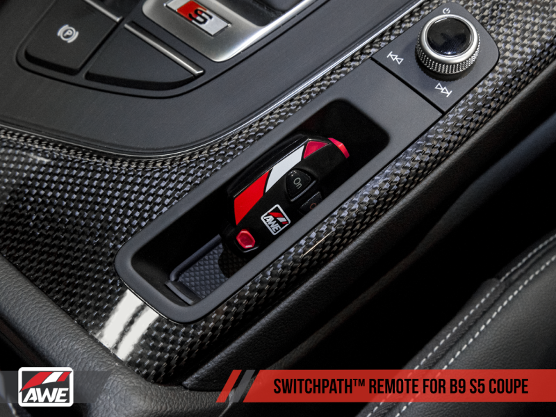 AWE Tuning Audi B9 S5 Coupe SwitchPath Exhaust w/ Chrome Silver Tips (102mm)-thumbmail-4