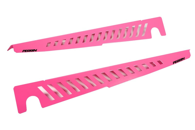 Perrin 22-23 Subaru WRX Fender Shroud Set - Hyper Pink-thumbmail-3