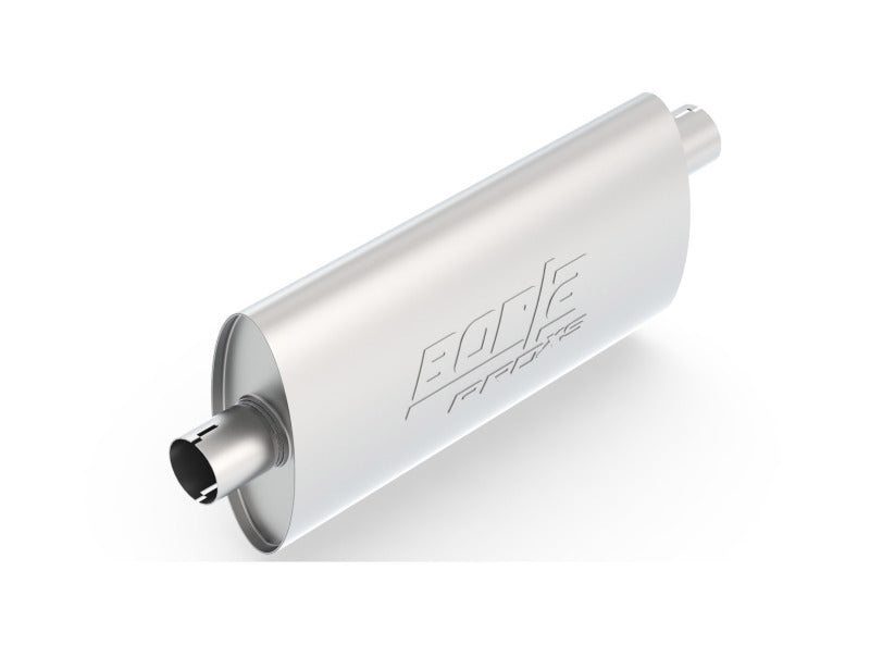 Borla Pro-XS 2.25in Tubing 19in x 4in x 9.5in Oval Notched Center/Offset Muffler-thumbmail-1
