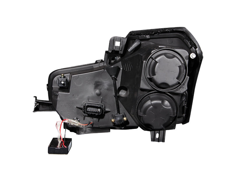 ANZO 2003-2007 Cadillac Cts Projector Headlights w/ Halo Black-thumbmail-5