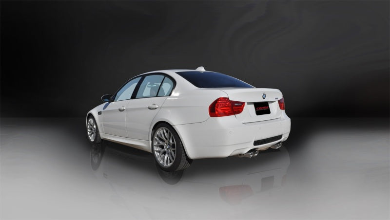 Corsa 08-12 BMW M3 E90 Polished Sport Cat-Back Exhaust-thumbmail-4