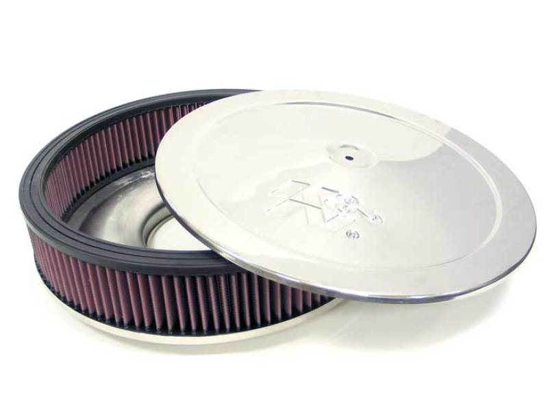 K&N Marine 8in ID x 9in OD x 3in H Round Straight Flame Arrestor-thumbmail-1