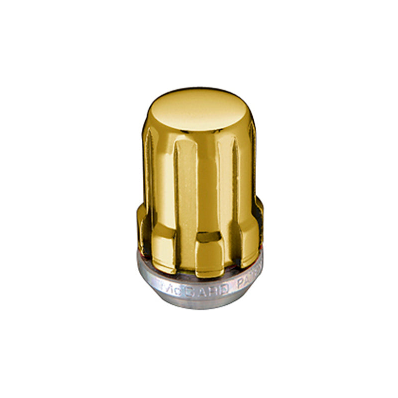 McGard SplineDrive Lug Nut (Cone Seat) M12X1.5 / 1.24in. Length (Box of 50) - Gold (Req. Tool)-thumbmail-2
