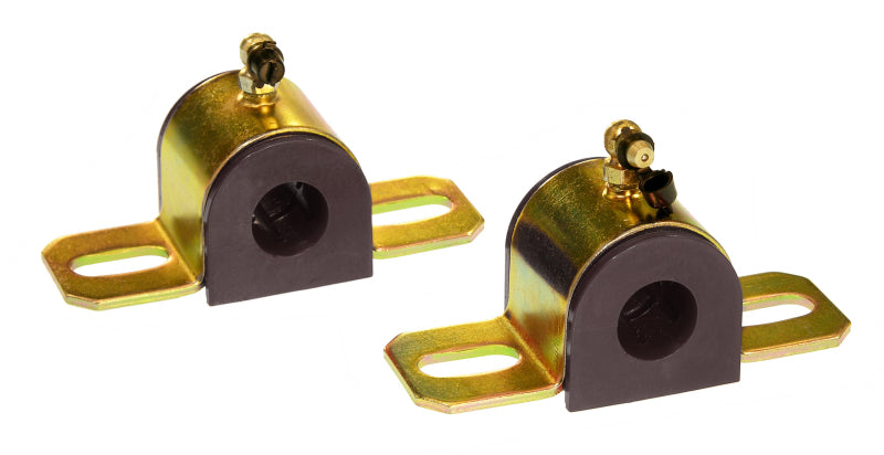 Prothane Universal 90 Deg Greasable Sway Bar Bushings - 13/16in - Type B Bracket - Black-thumbmail-1