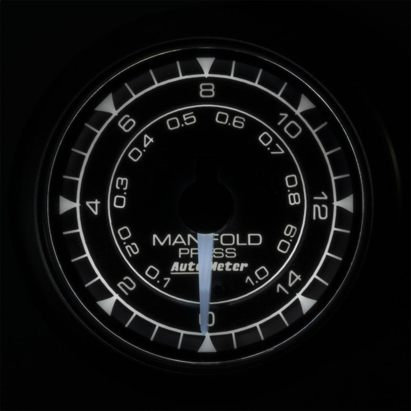 Autometer Chrono 2-1/16in 15PSI Manifold Pressure Gauge-thumbmail-3