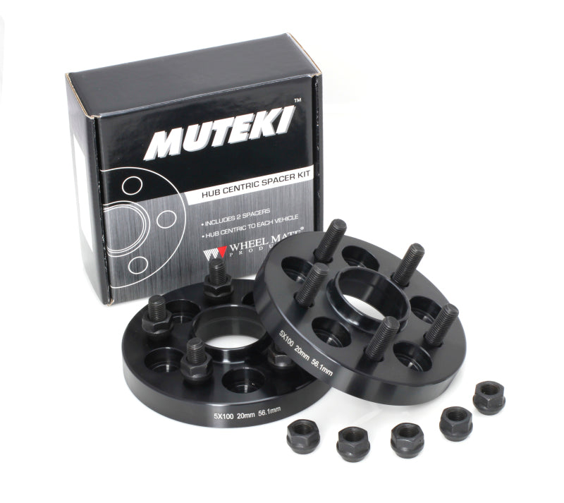 Wheel Mate 5x100 20mm Thick 56.1mm ID 150mm OD Subaru / Scion FRS Slip On Spacer-thumbmail-1