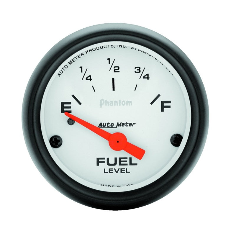 Autometer Phantom 2-1/16 inch Fuel Level Gauge-thumbmail-2