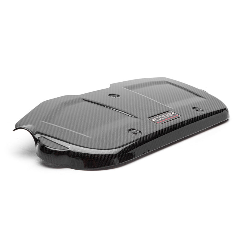 Cobb 15-21 Subaru WRX Redline Carbon Fiber Engine Cover - Gloss Finish-thumbmail-3